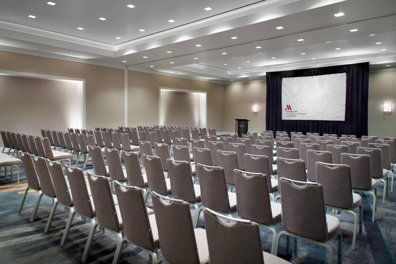 Atlanta Airport Marriott Gateway Hotell College Park Eksteriør bilde