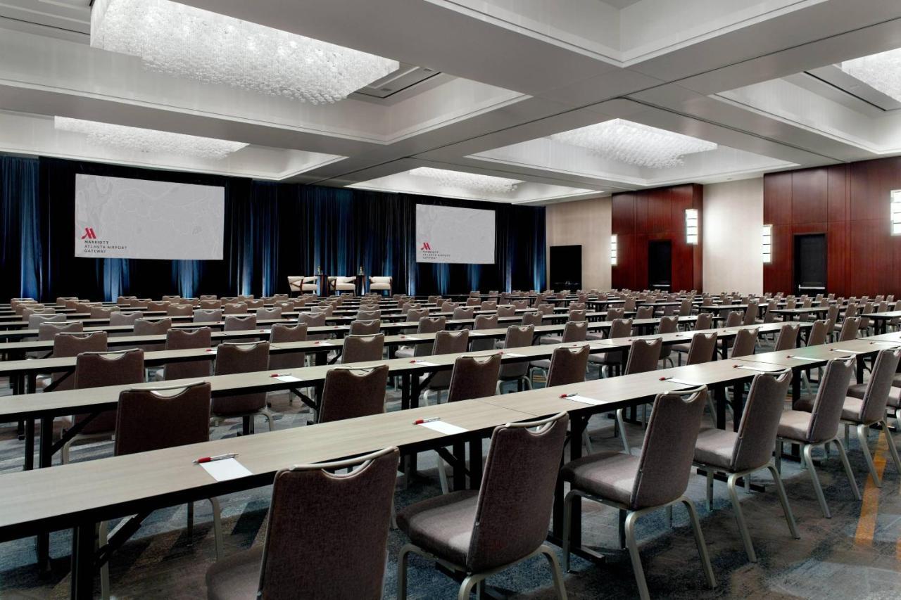 Atlanta Airport Marriott Gateway Hotell College Park Eksteriør bilde