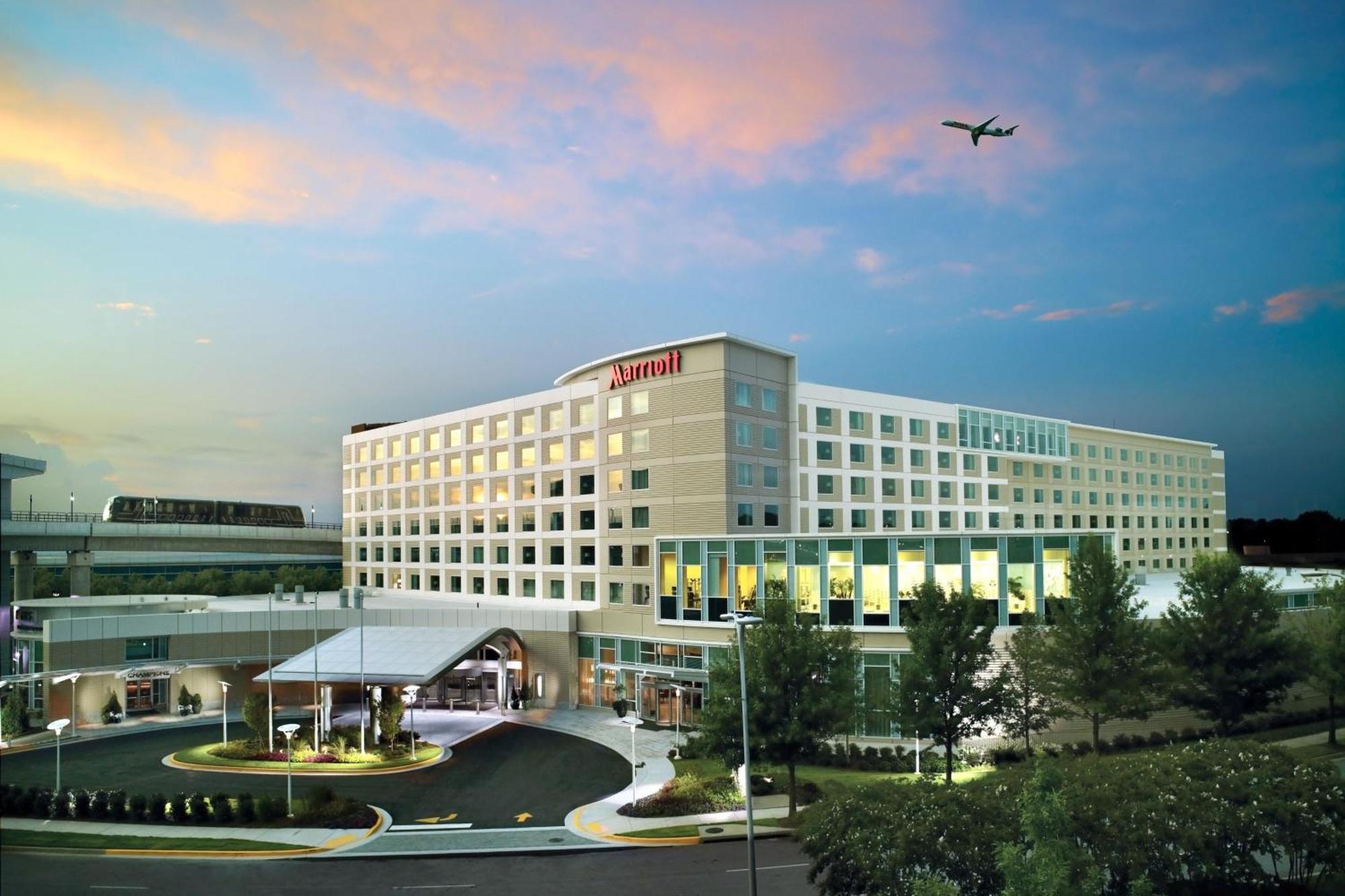Atlanta Airport Marriott Gateway Hotell College Park Eksteriør bilde